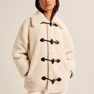Abercrombie and Fitch Toggle Sherpa Coat
